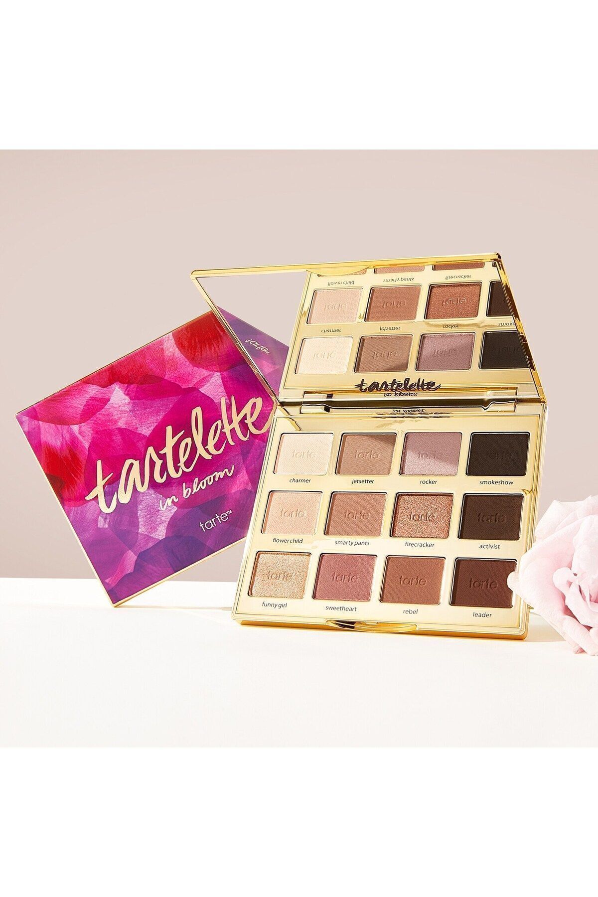 Tartelette™ In Bloom Clay Palette - Neutral, Pinky and Bronze Eyeshadow Palette