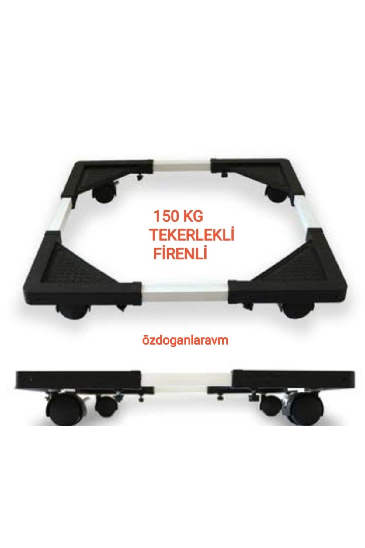 Dogant Fırın Buzdolabı Çamaşır Bulaşık Altlıgı Tekerlekli