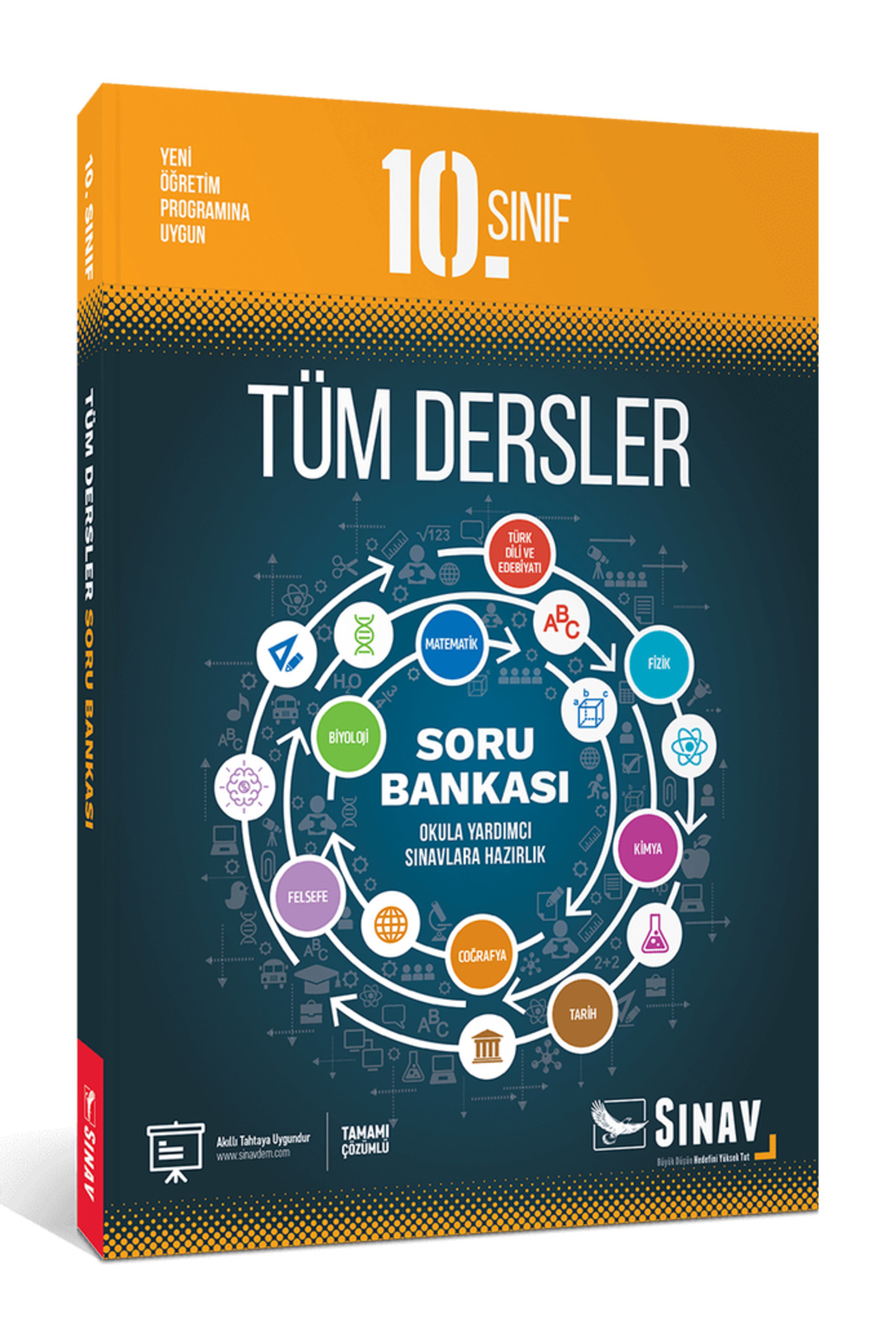 SINAV 10.SINIF TÜM DERSLER ÇÖZÜMLÜ SORU BANKASI