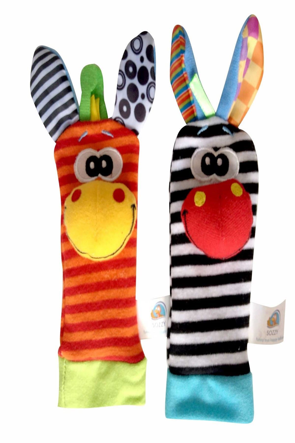 Sozzy Toys Çıngıraklı Bebek Bileklik Ve Çorabı / fotoğrafı 3 (önizleme)