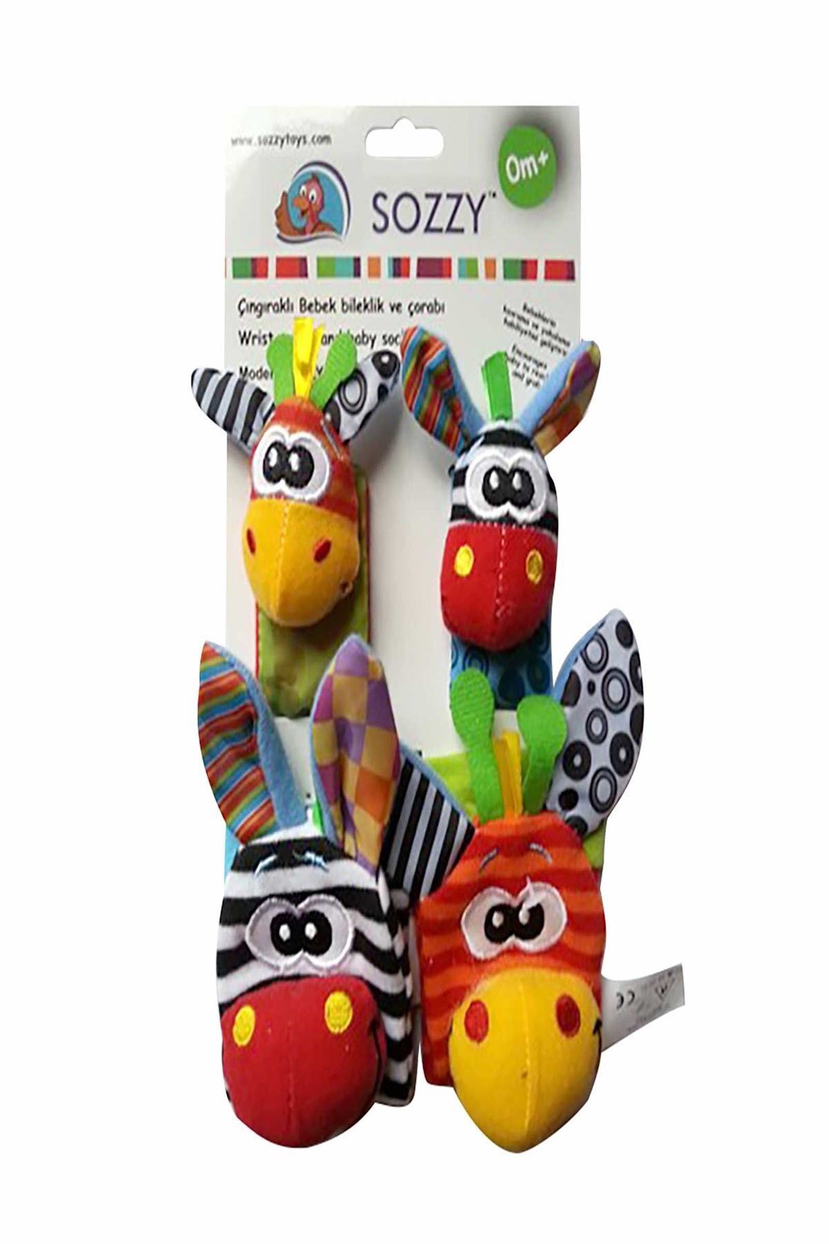 Sozzy Toys Çıngıraklı Bebek Bileklik Ve Çorabı / fotoğrafı 2 (önizleme)