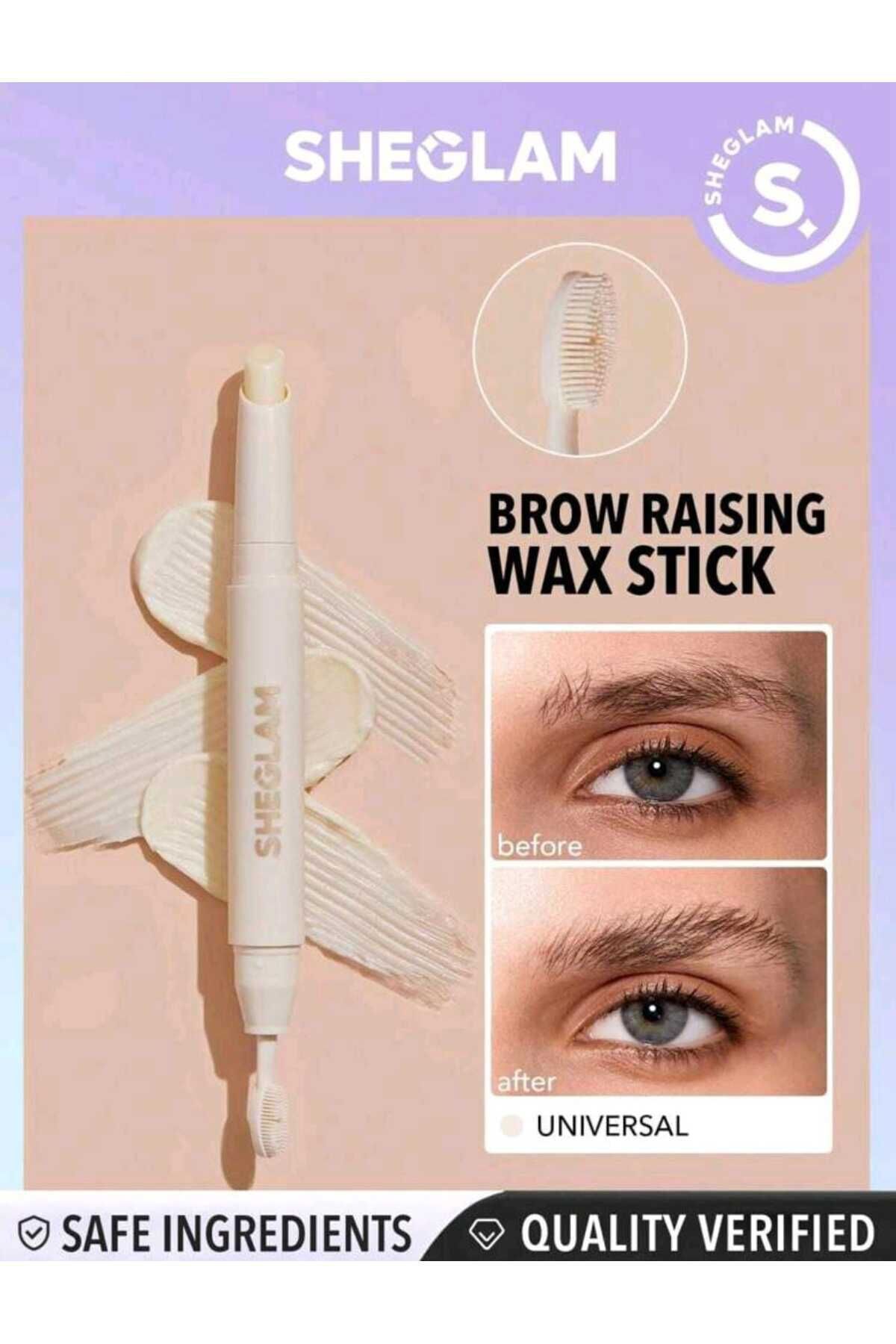 SHEGLAM تثبیت کننده ابرو (بی رنگ) حالت دادن، پر کردن و فیکس کردن ابروها