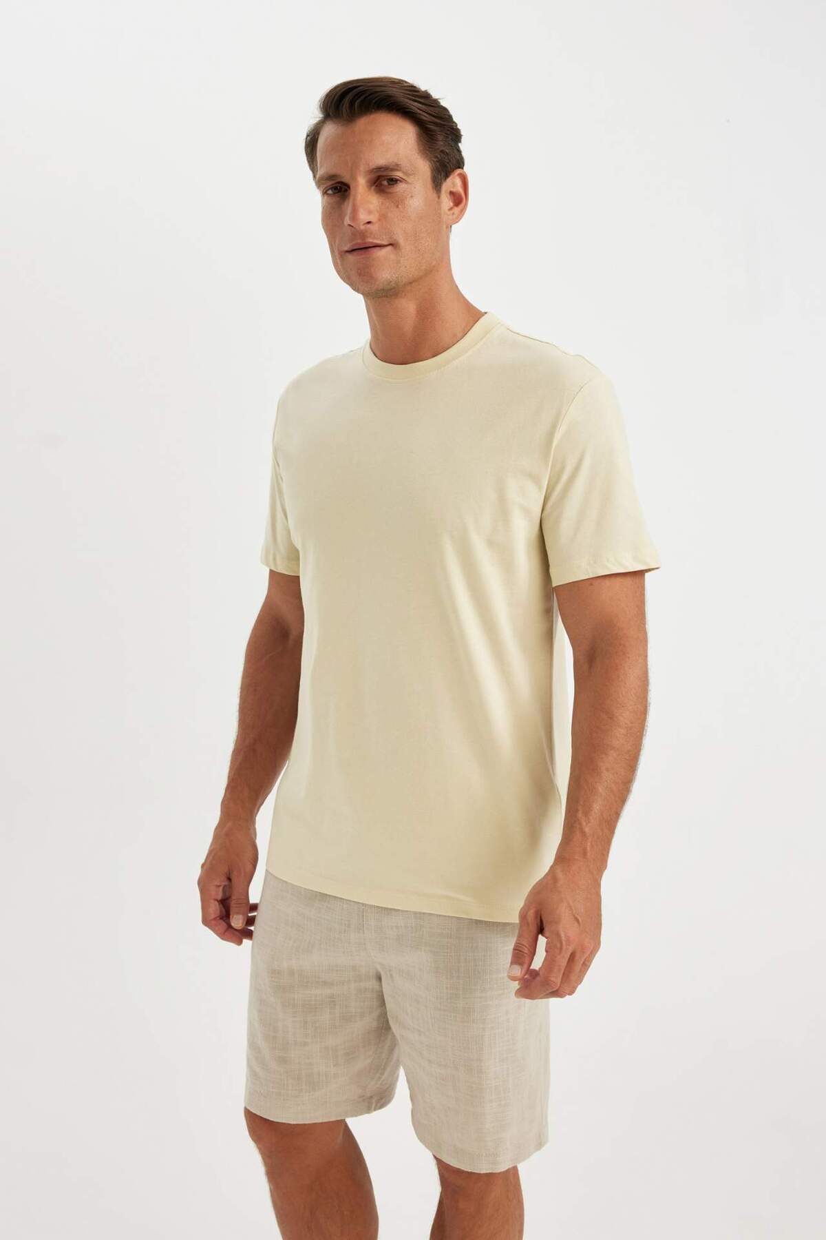 تی شرت مردانه دفاکتو | V7699AZ23SP Defacto - Image 3