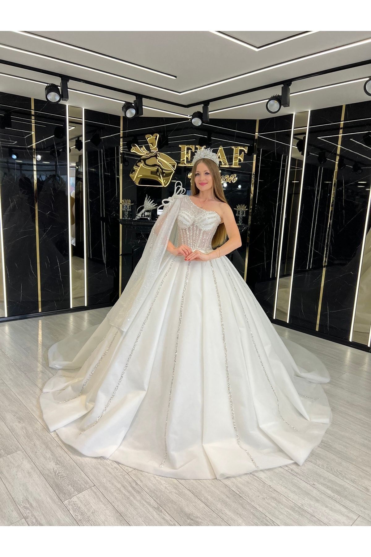 robe de mariée ouverte