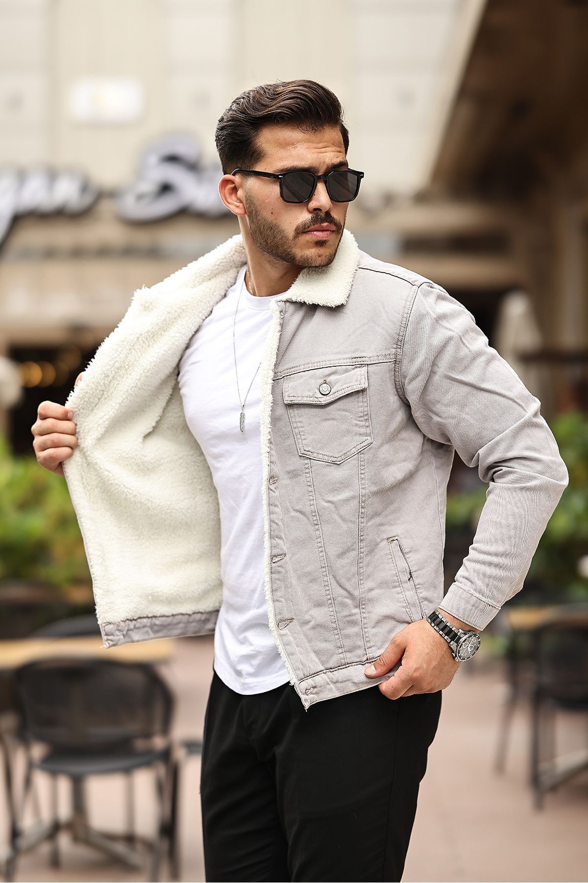 AREV FASHION MAN ERKEK C KURKLU KOT CEKET SLIM FIT Fiyat Yorumlar Trendyol