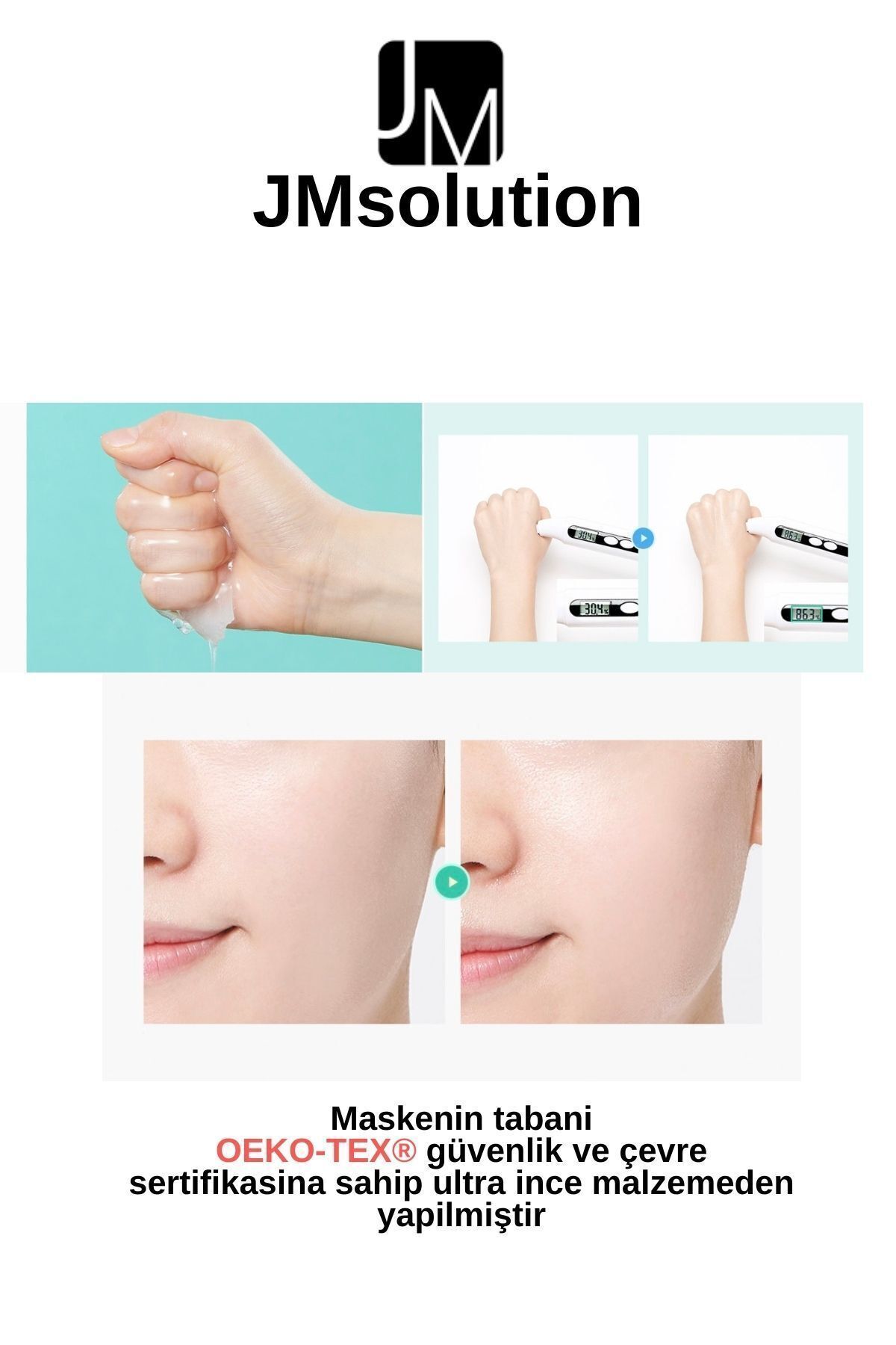 ماسک صورت   JMsolution | LKBJMS0088 اورجینال - تصویر 4