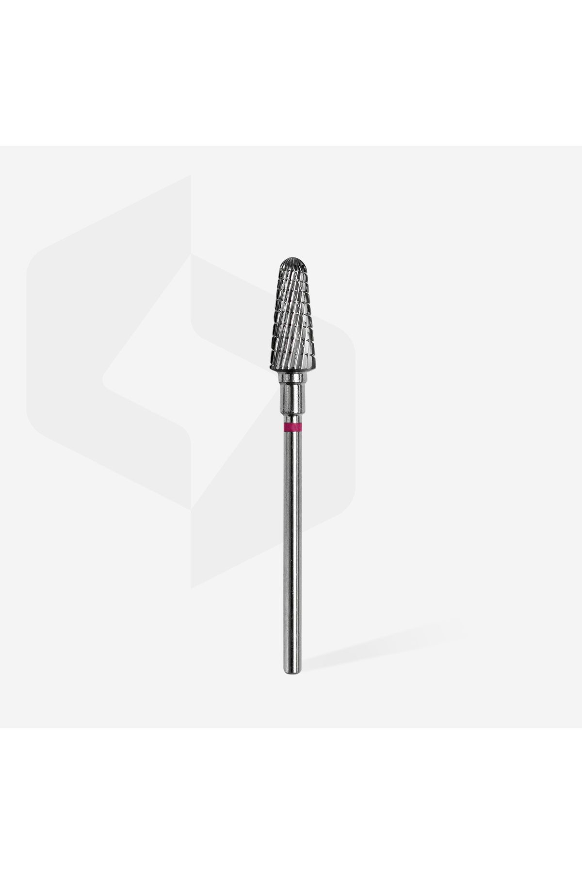 آسیاب مخروطی کوتاه آلیاژی سخت، بنفش، قطر 6 میلی متر / بخش کاری 14 میلی متر STALEKS