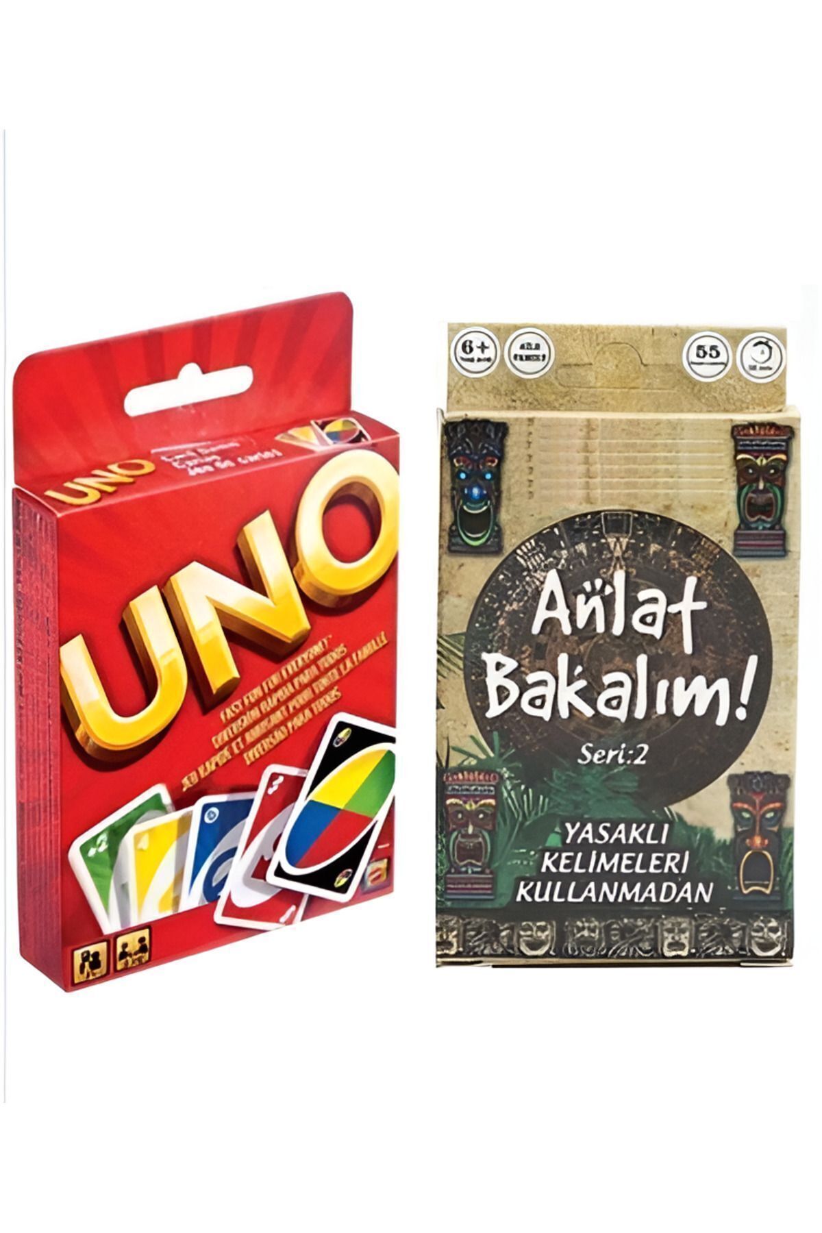 GenelTedarik-مجموعة رائعة مكونة من 5 قطع - UNO، UNOX TLIP، MONOPOLY، NARRAT SCANCE 1 وNARRAT SCANCE 2 5