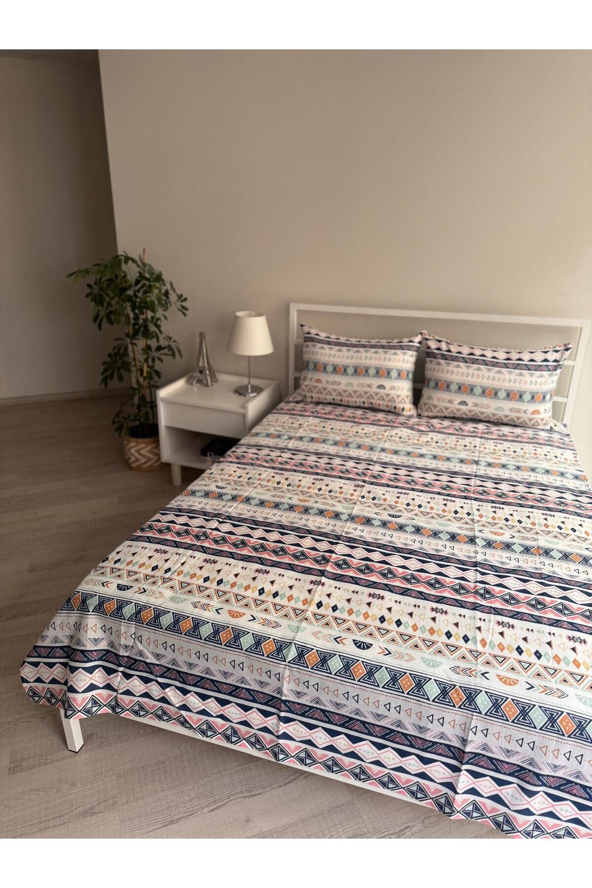üntaş-Untaş Double - Elastic-free Crossbow and 2 Pillow Covers 4