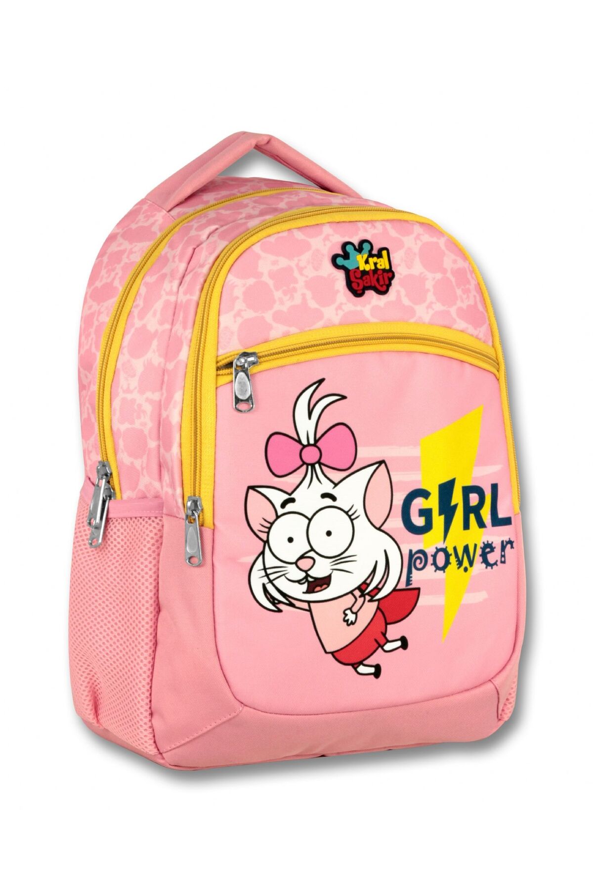 Hope Bag King Şakir Girl Power Pink Girl Primary School Bag