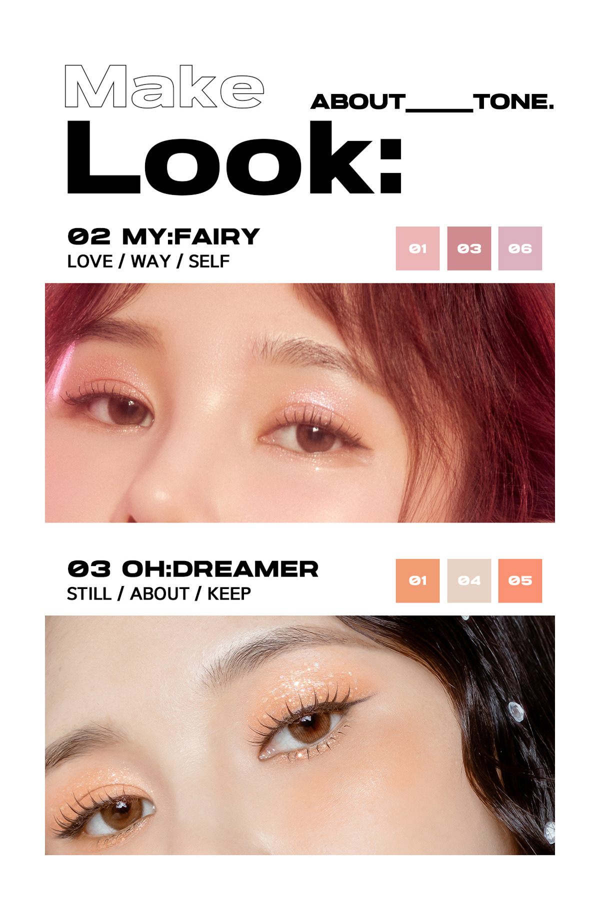 سایه چشم  رنگارنگ ABOUT TONE | OHMYGLITTER اورجینال - تصویر 5