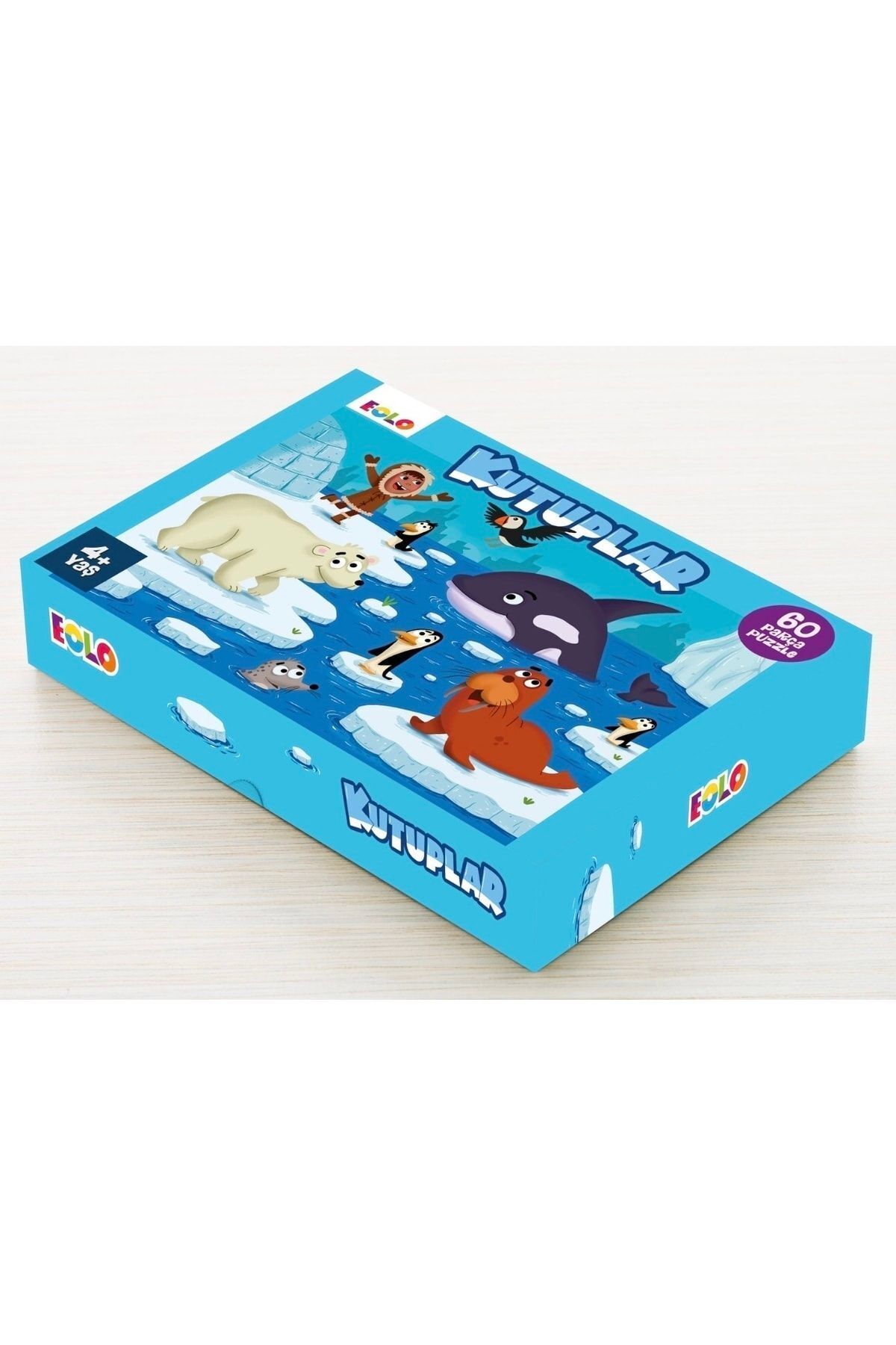 eolo yayınları 60 Parça Puzzle - Kutuplar - Fiyatı, Yorumları