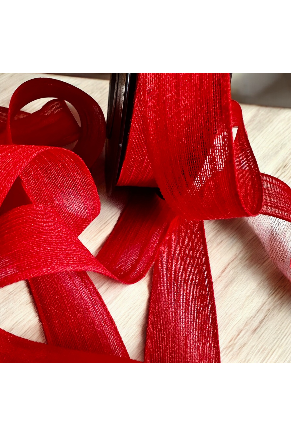 Linen Ribbon 5 Meters 2 Cm Bow Ribbon