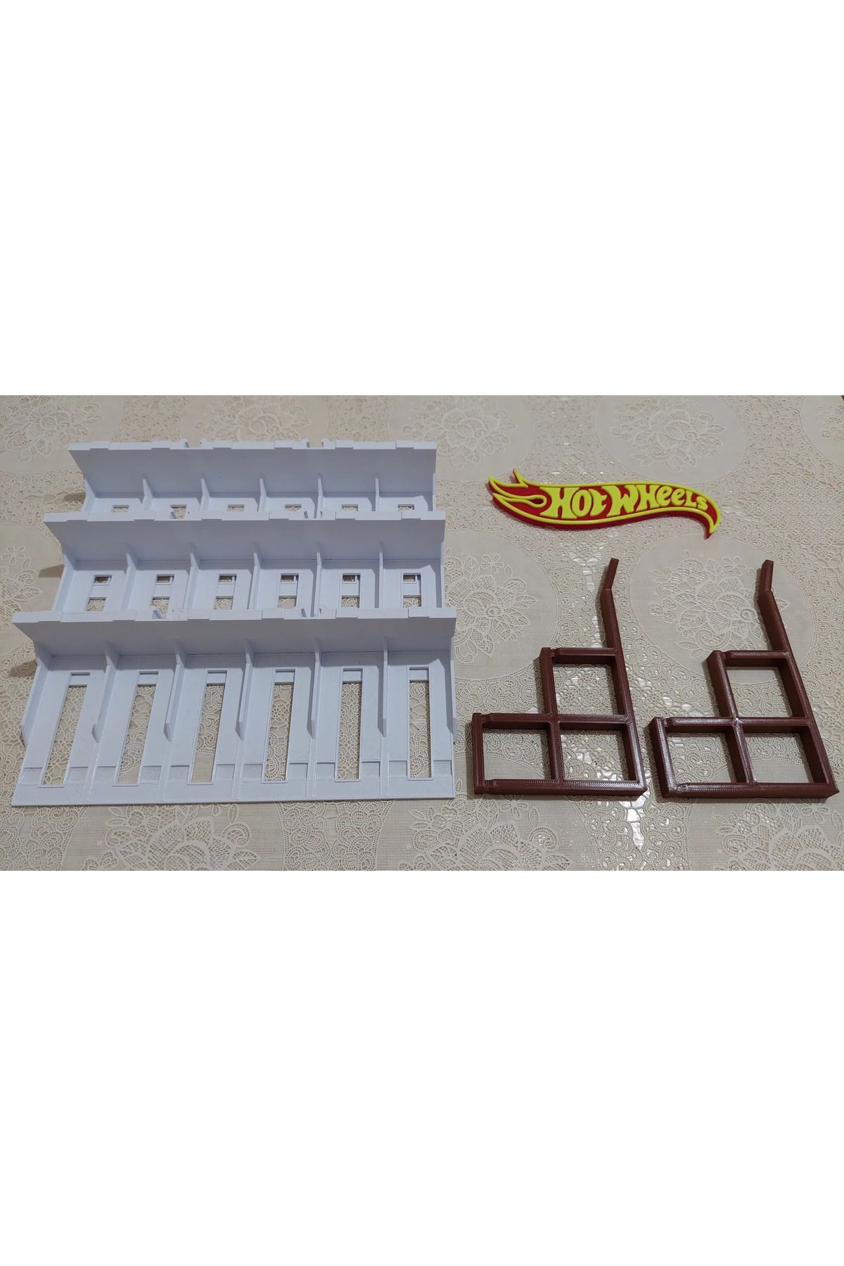 MSD DESİGN-مصاعد سيارات لسيارات بمقياس 1/64 بسعة 18 قطعة (المركبات غير متضمنة في المجموعة) 3