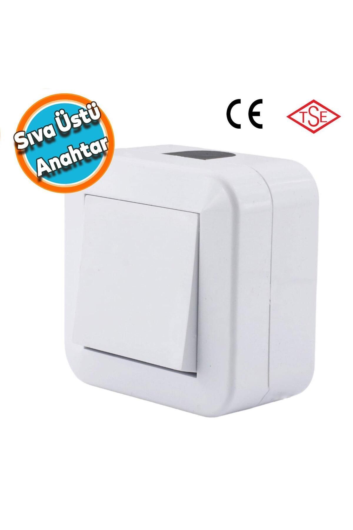 NZB-Surface Mounted Switch Button Nemliyer IP44 Electrical Switch Socket Surface Mounted Wireless 1