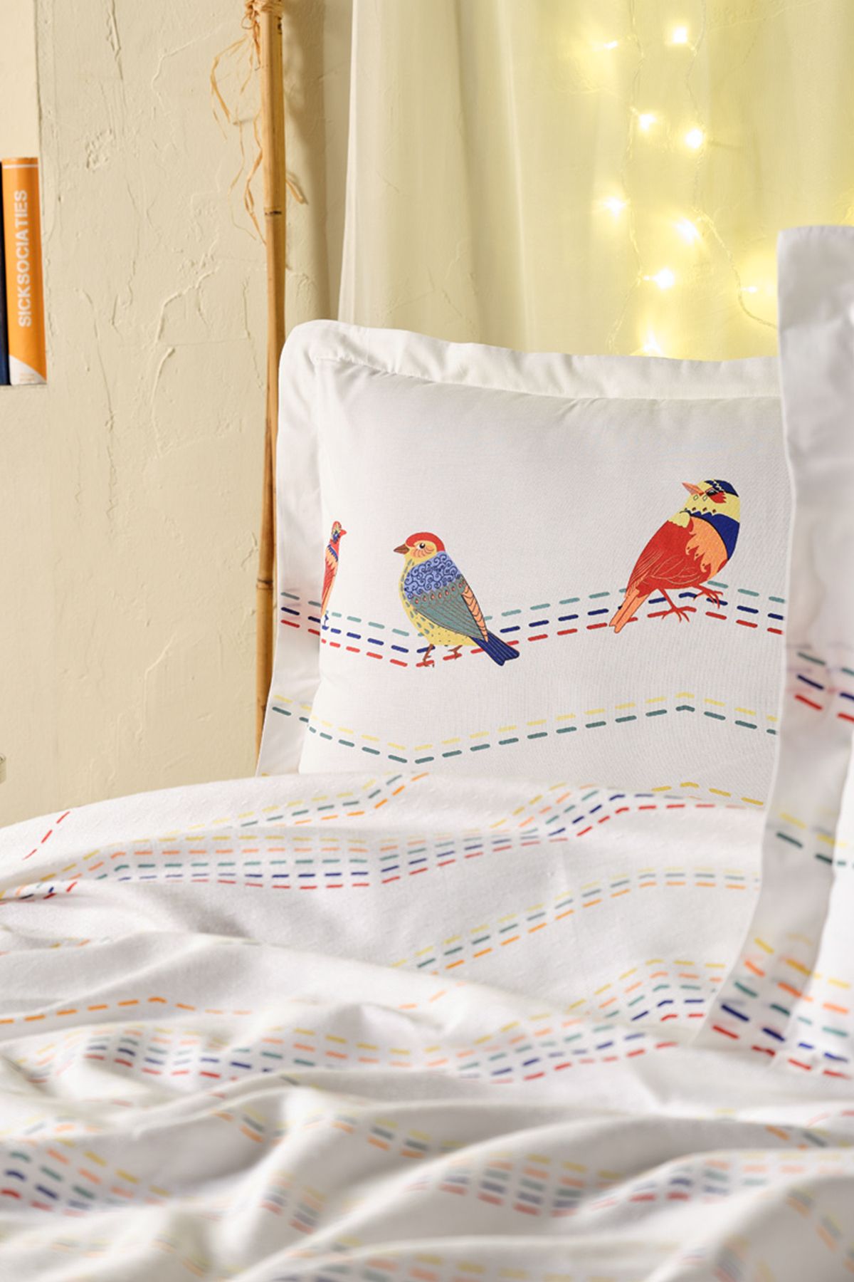 Doqu Home-Lara Pike Monet Μονό Σετ - Λευκό 4
