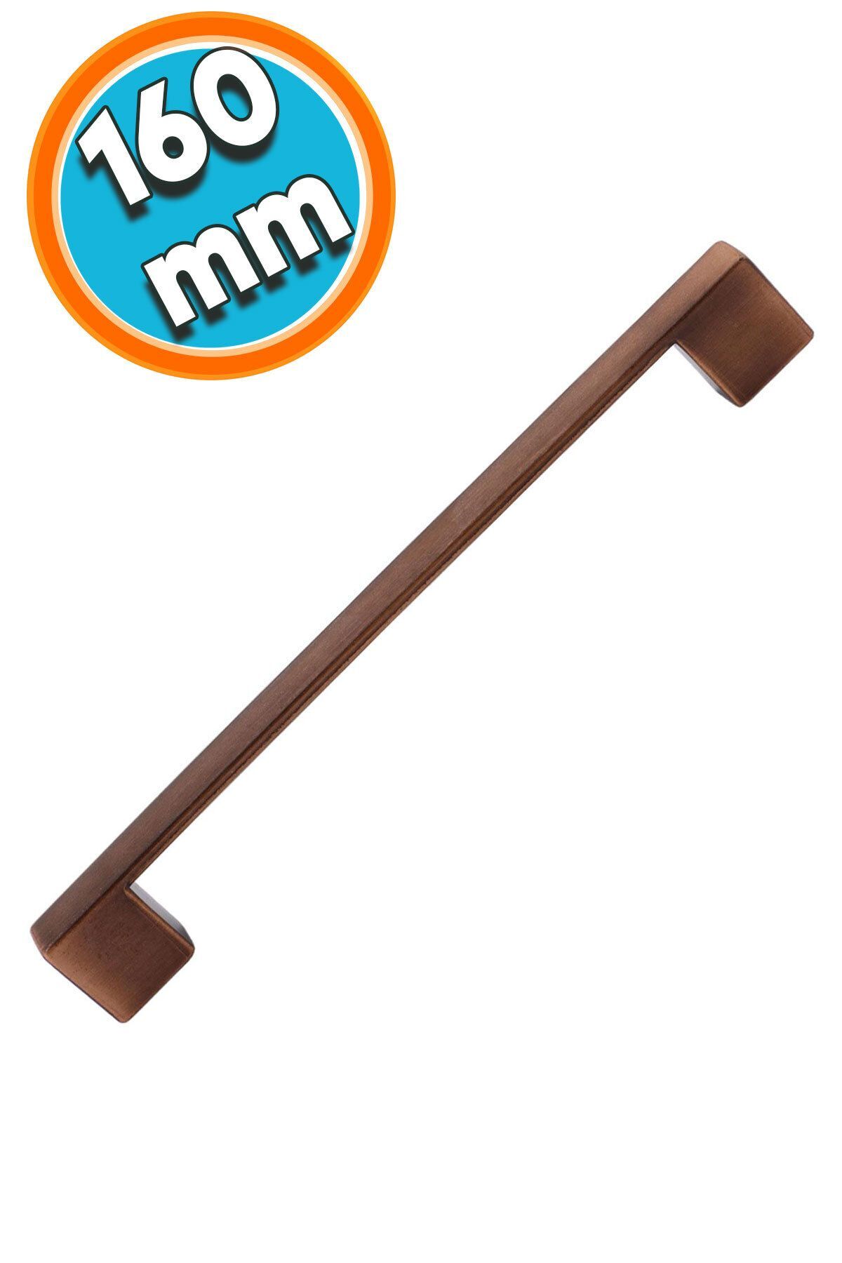 NZB Mutfak Kulpu Çekmece Dolap Kapak Kulbu Antik Bakır Metal Kulp 160 mm Mobilya Dolabı Kulpları