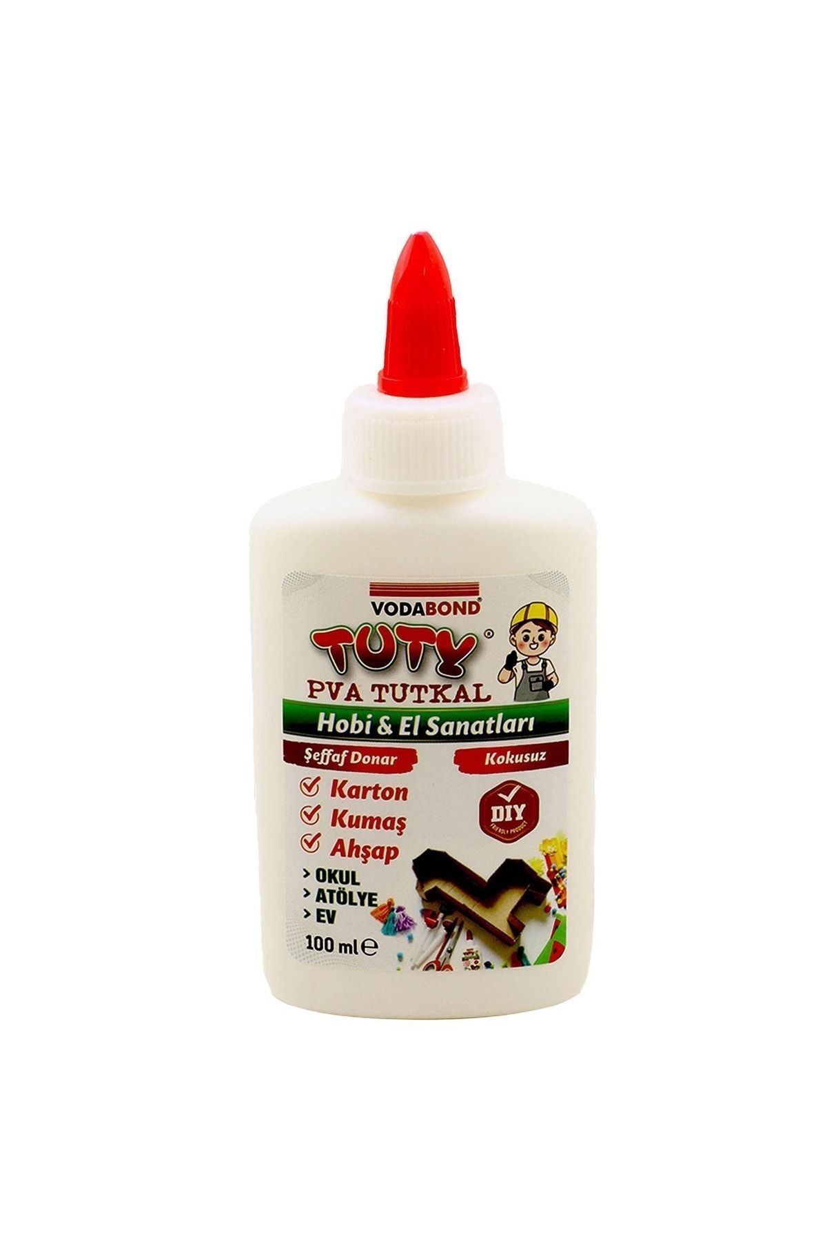 Cardboard Fabric Wood Glue Transparent Frost 100 Ml