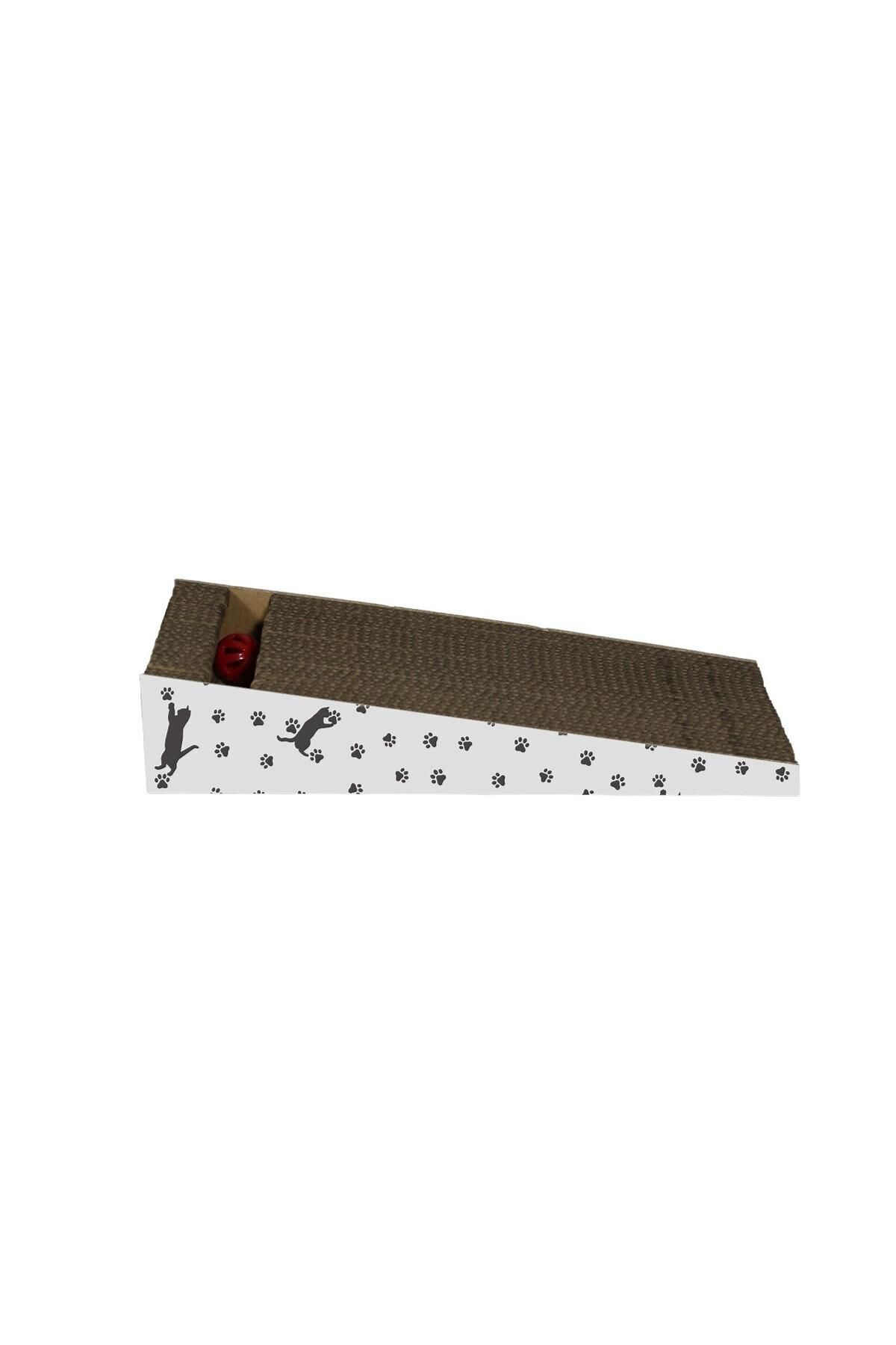 Ekinix-Reversible Cat Scratcher Toy - Mdf Coated, 21*43*8 cm Catnip with Gift 3