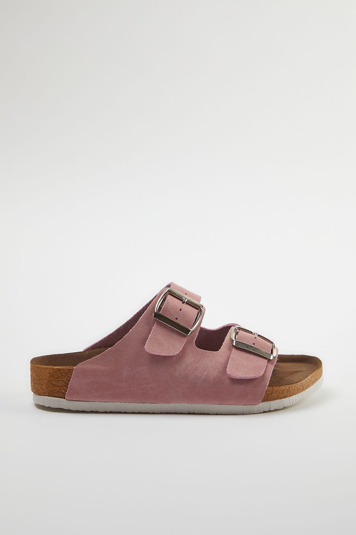 TRENDYOL SHOES-Rose Dry Double Buckle Women's Slippers Takss24Te00004 3