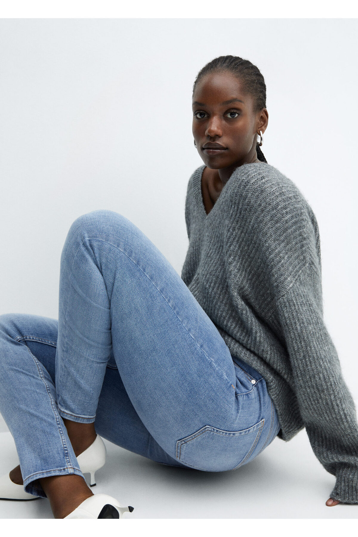 Orta Denim Rengi Kadın  Jeans 67110288