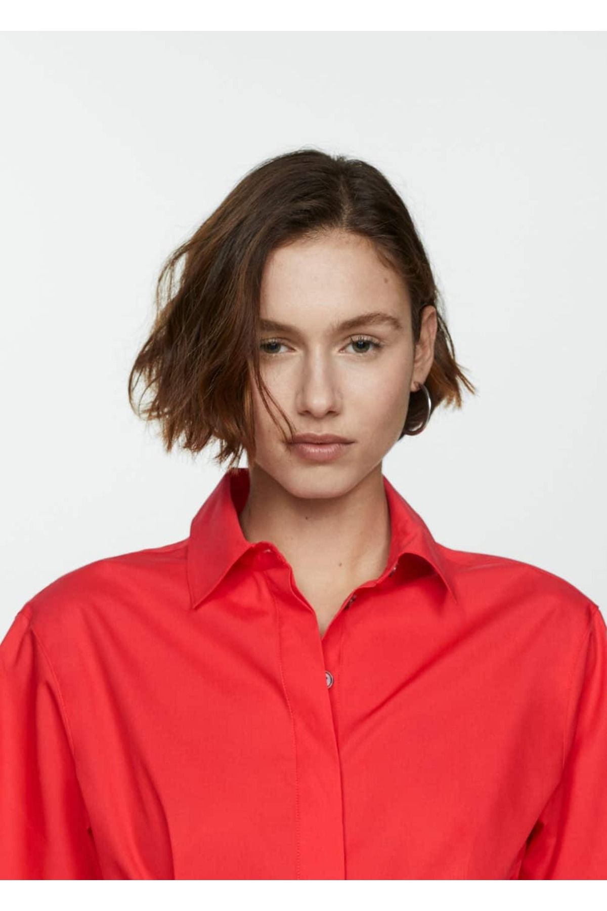 MANGO Woman-Hemdkleid mit Gürtel 6