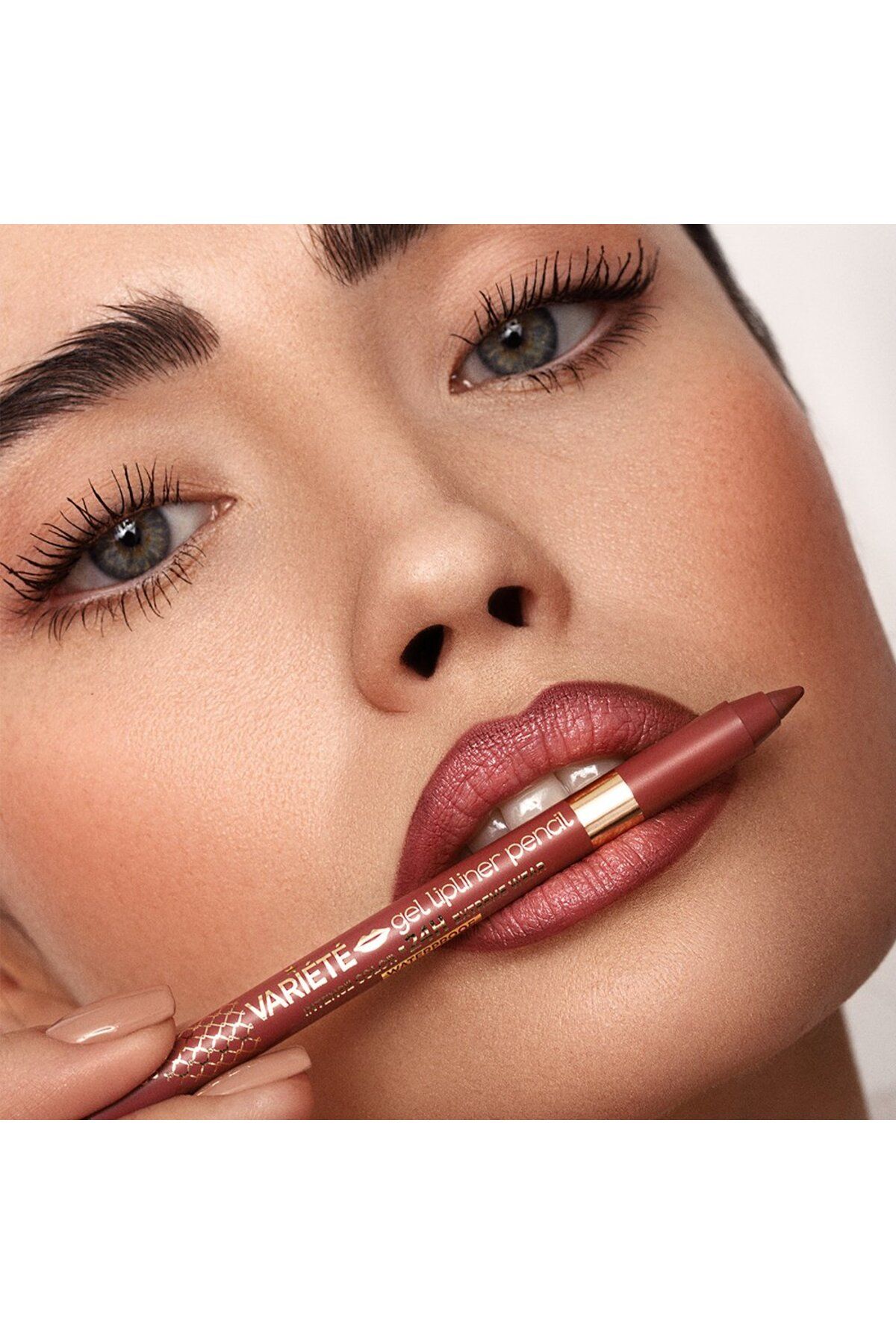 Eveline Cosmetics-Matt Gel Variete - Water Resistant Vegan Lip Liner 3