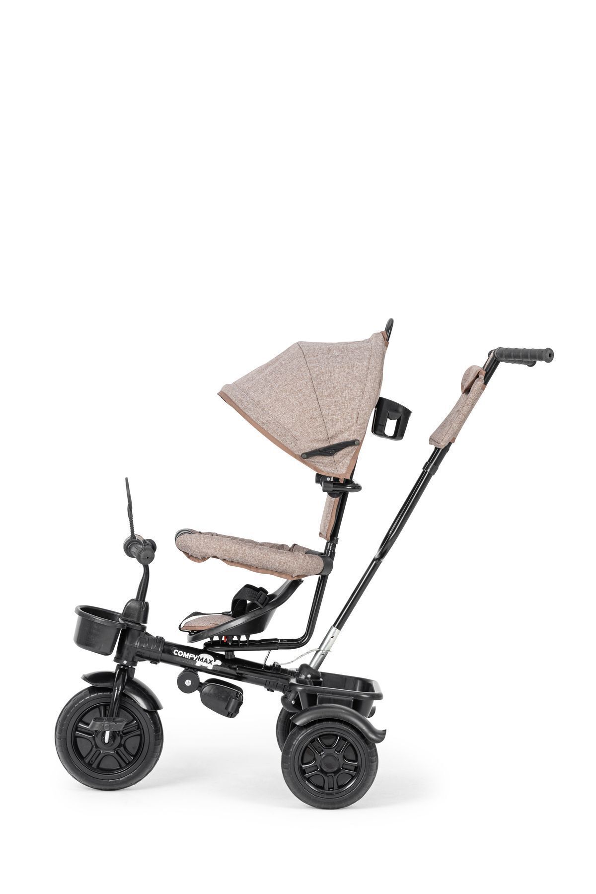 Comfymax Roadstar İtmeli Ebeveyn Kontrollü 3 tekerlekli Bebek Çocuk Bisikleti fotoğrafı 2 (önizleme)