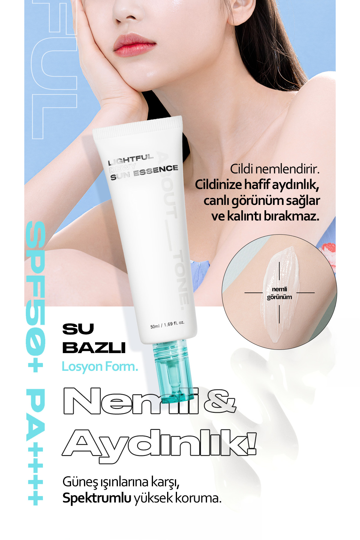 ضد آفتاب صورت   ABOUT TONE | 8.80921E+12 اورجینال - تصویر 2