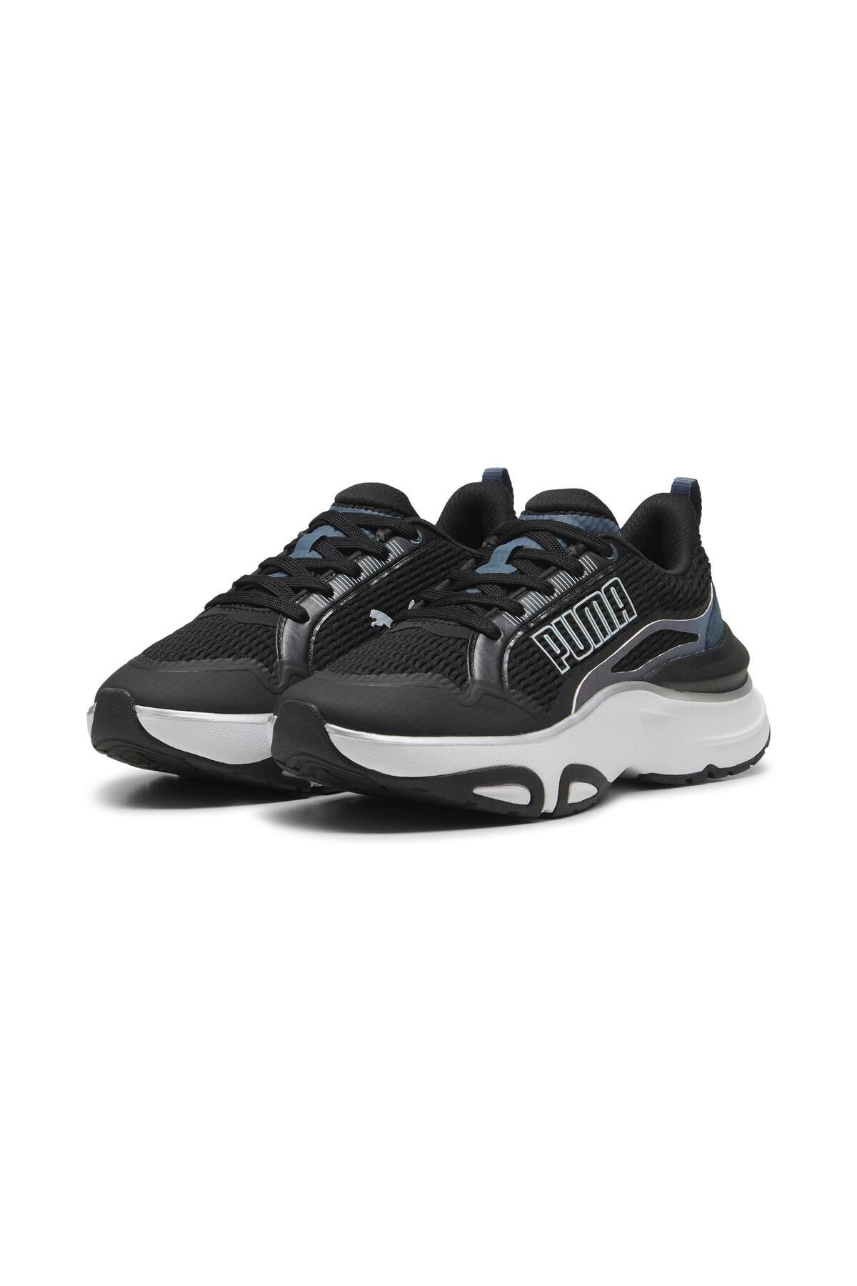 Softride Divine Metal Wn s-PUMA Black-Gray Skies-Frosted Dew