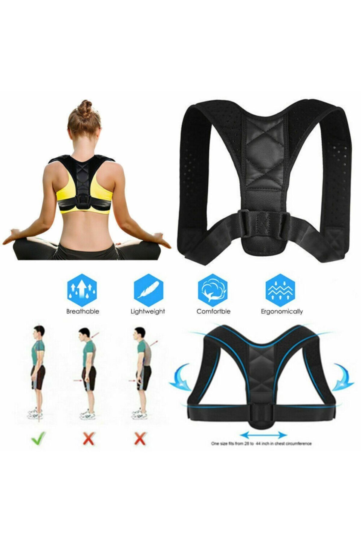 HERFİE-Anti-Humpback Men Women Upright Posture Corset 4