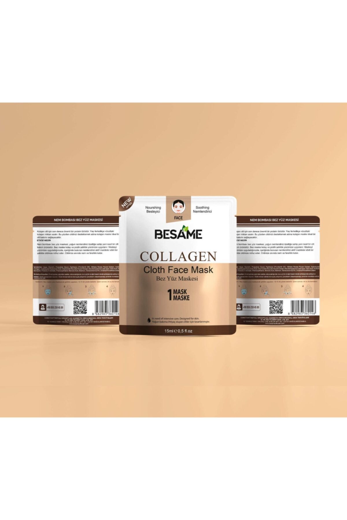 ماسک صورت   Besame Kozmetik | KGTMSK اورجینال - تصویر 3