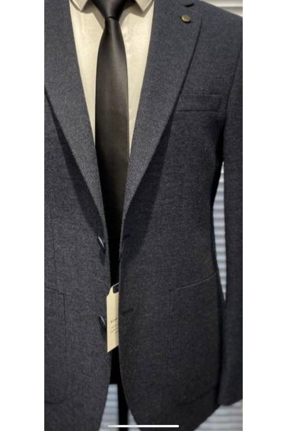 ژاکت مردانه آبی Luisero | 1385 اورجینال - تصویر 2