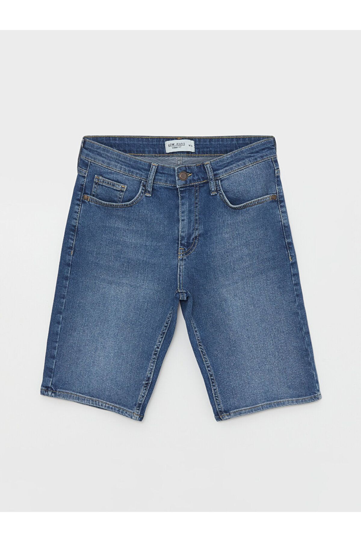 LC Waikiki-Men's Skinny Fit Jean Shorts 6