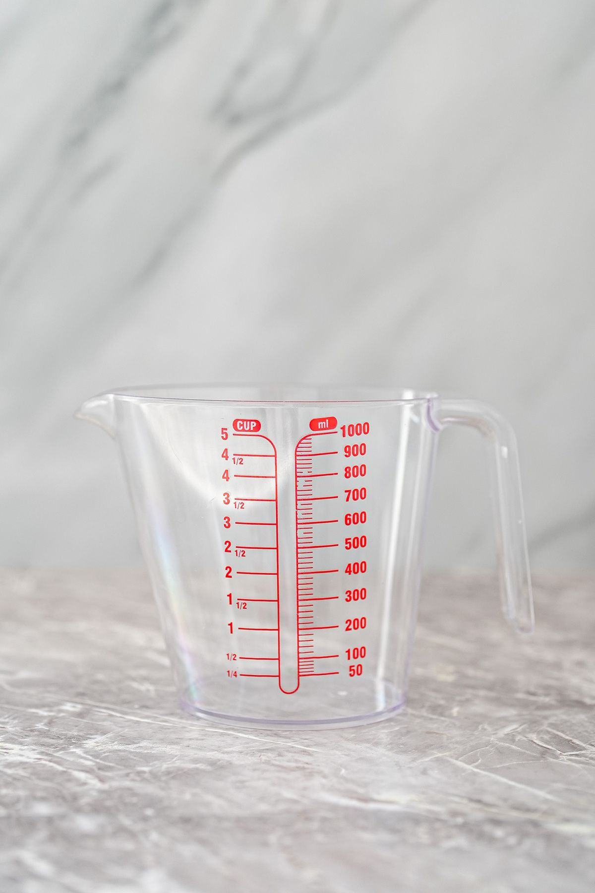 Hayveys-1000 ml Transparent Measuring Cup with Handle 2