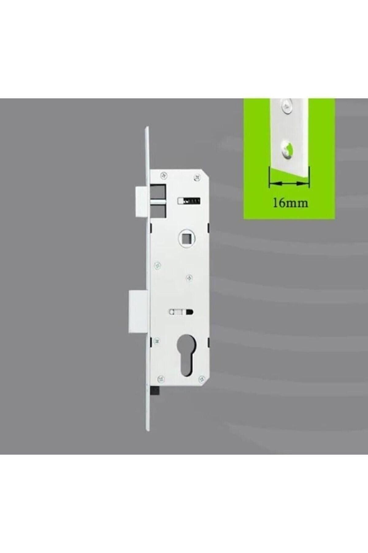 ŞENEL-Pimapen Pvc Door Handle 35 mm Lock 90 mm Barrel Lock Core Set 5