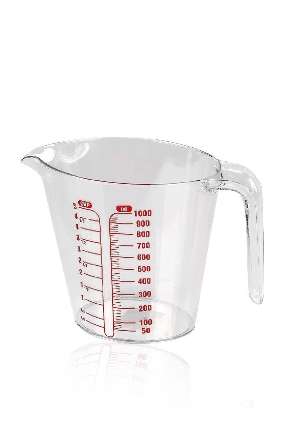Hayveys-1000 ml Transparent Measuring Cup with Handle 5