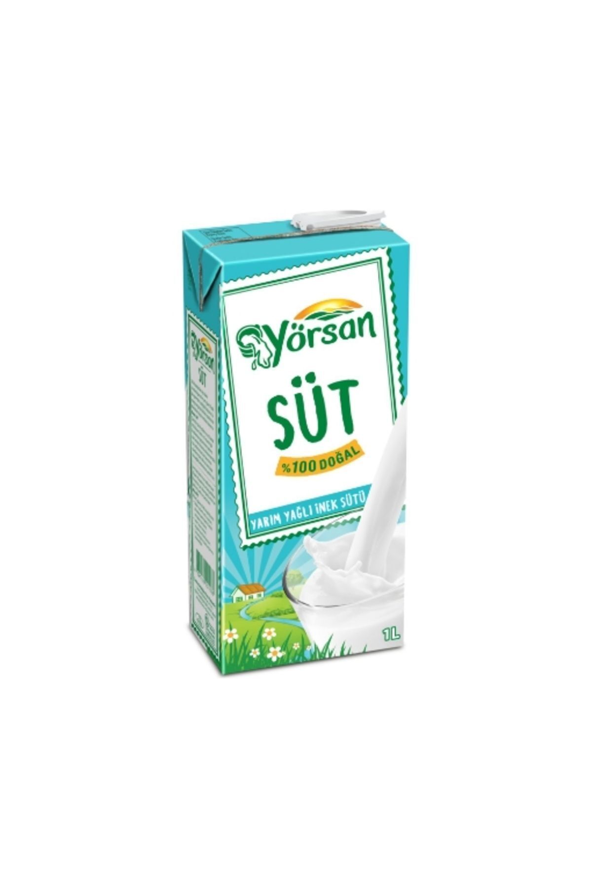 YÖRSAN Yörsan Yarım Yağlı Süt 1 Lt.