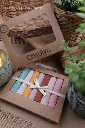 Childiva Özel Seri 7'li Bebek Ağız Silme Mendili