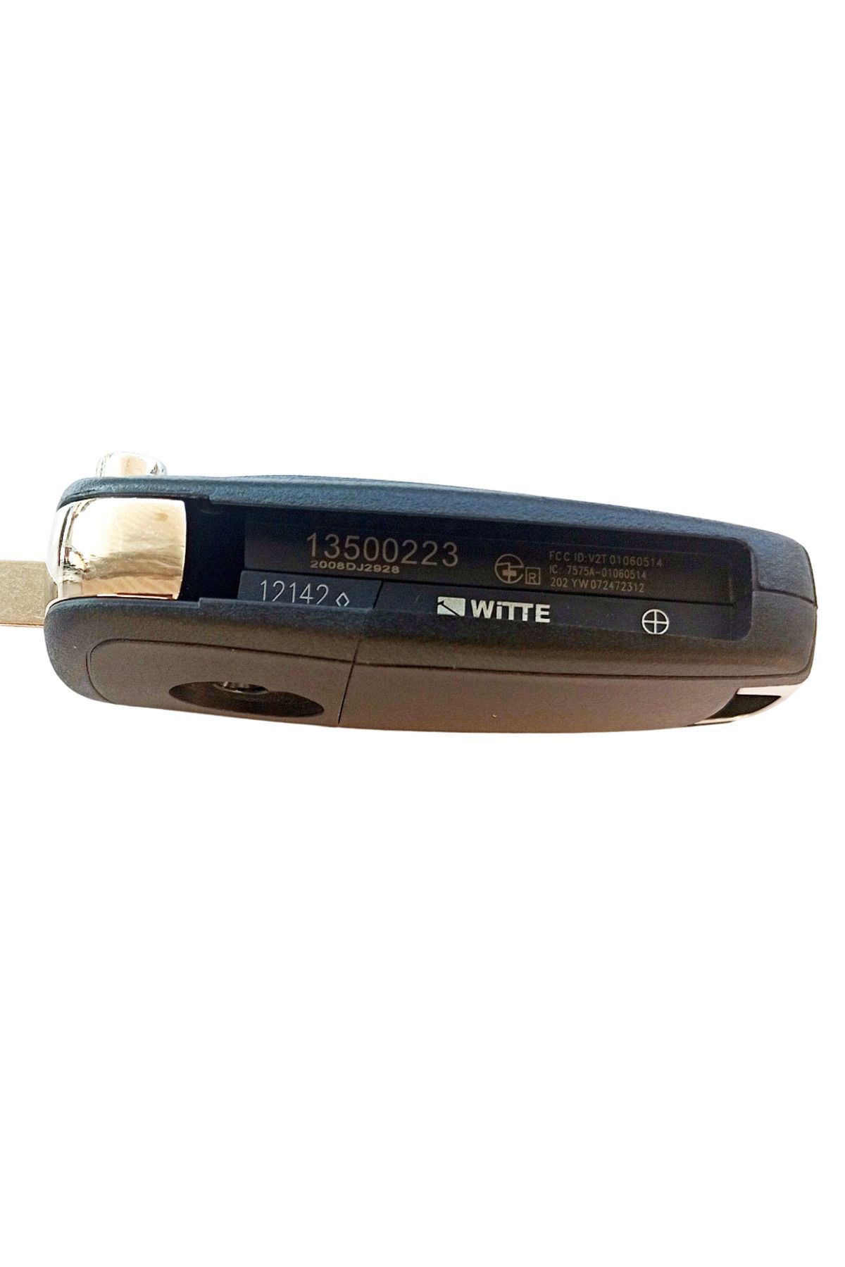 Kasey-Opel Astra J Insignia - Compatible 2 Keys Key Control Cover with Drop Logo and Screw Auto Keychain 5