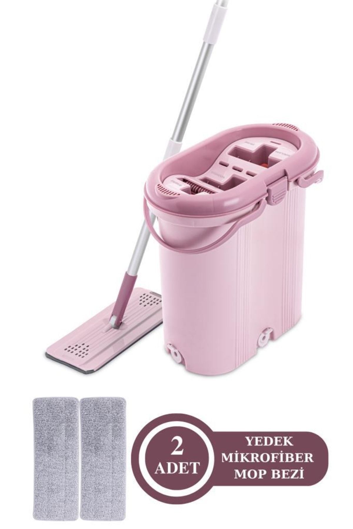 Flora Onikiden 3 Bölmeli Trio Tablet Mop Temizlik Seti Ve 2 Adet