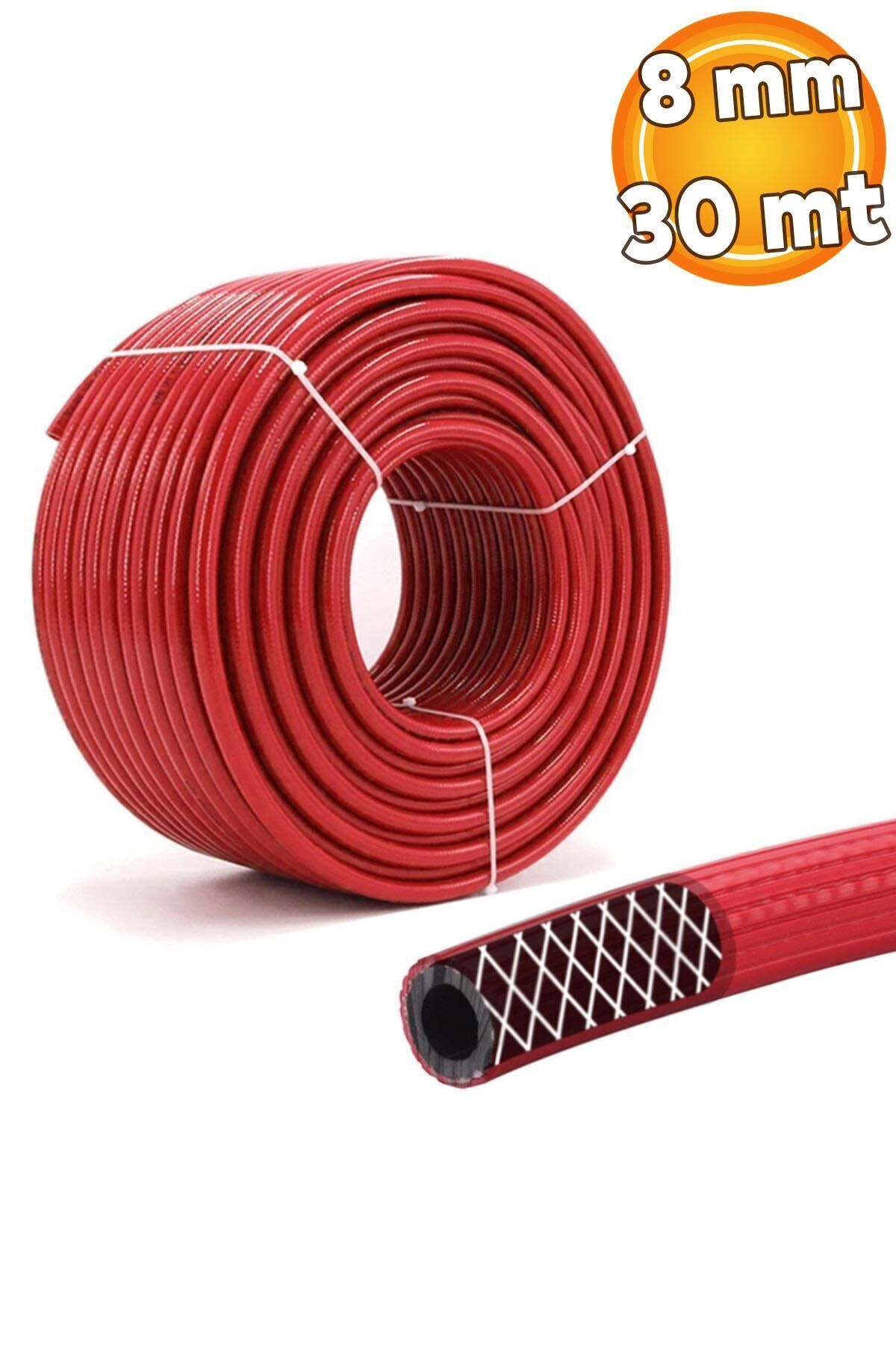 Badem10 30 Metre Çelik Kompresör Thermo Hava Hortumu 8 Mm Hortum