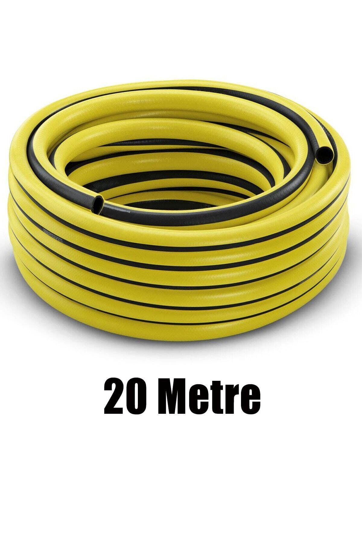 1/2 Garden Kid Bahçe Sulama Hortumu 20 Metre Termo Plastik Araç Yıkama Hortum Seti 2