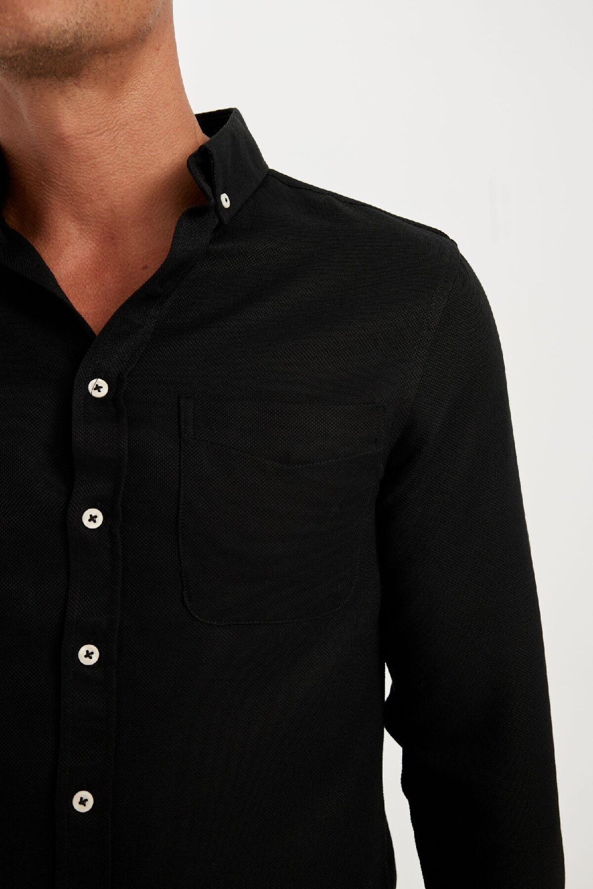 پیراهن مردانه دفاکتو | T2066AZ24AU Defacto - Image 5