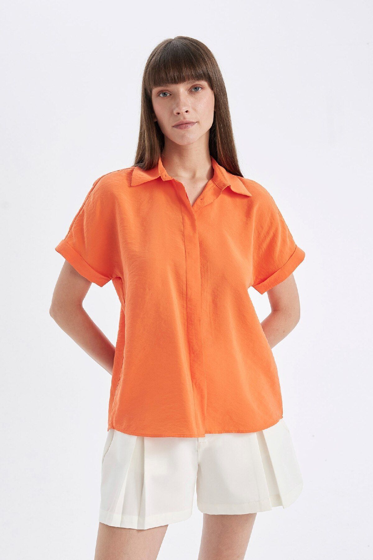 شومیز زنانه دفاکتو | D3068AX24SM Defacto - Image 3