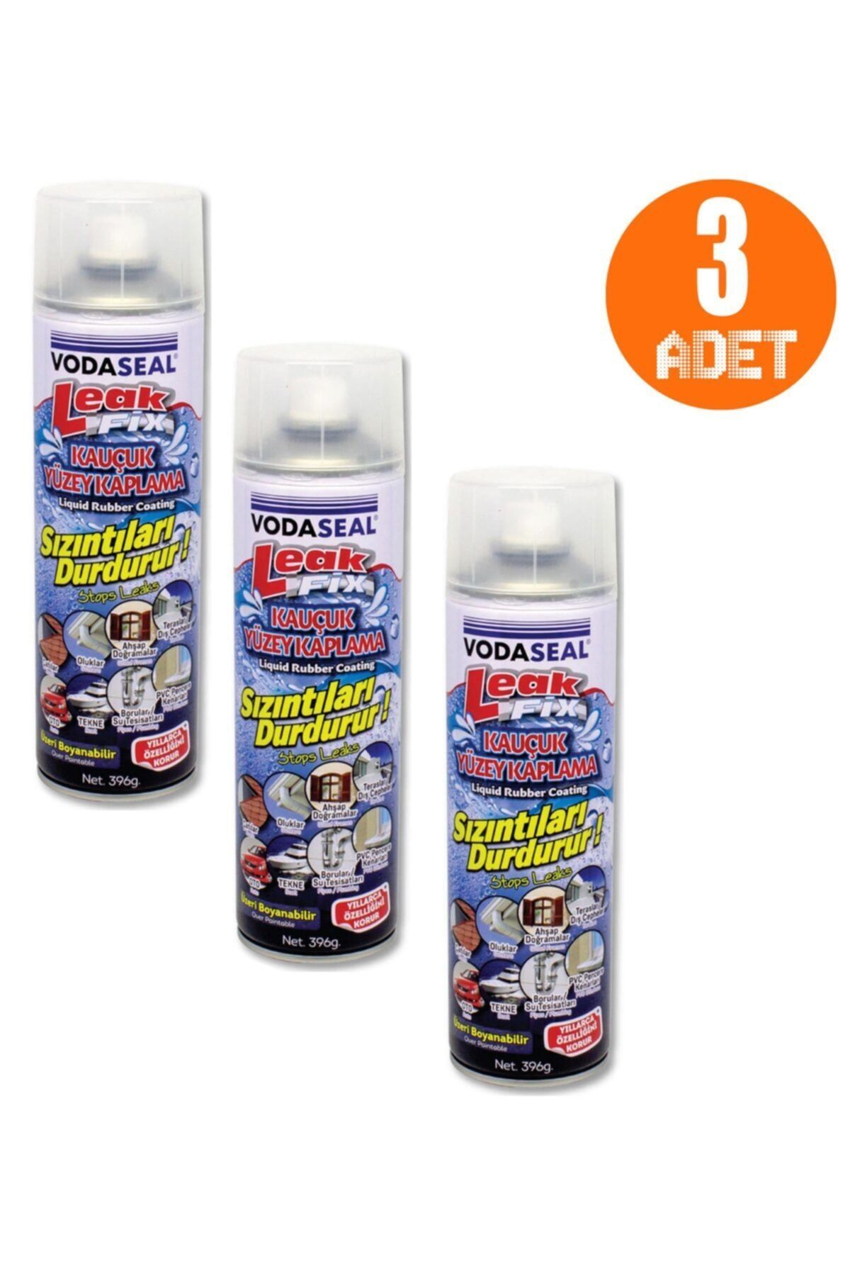 Sealed Spray Transparent 396 g 3 pcs