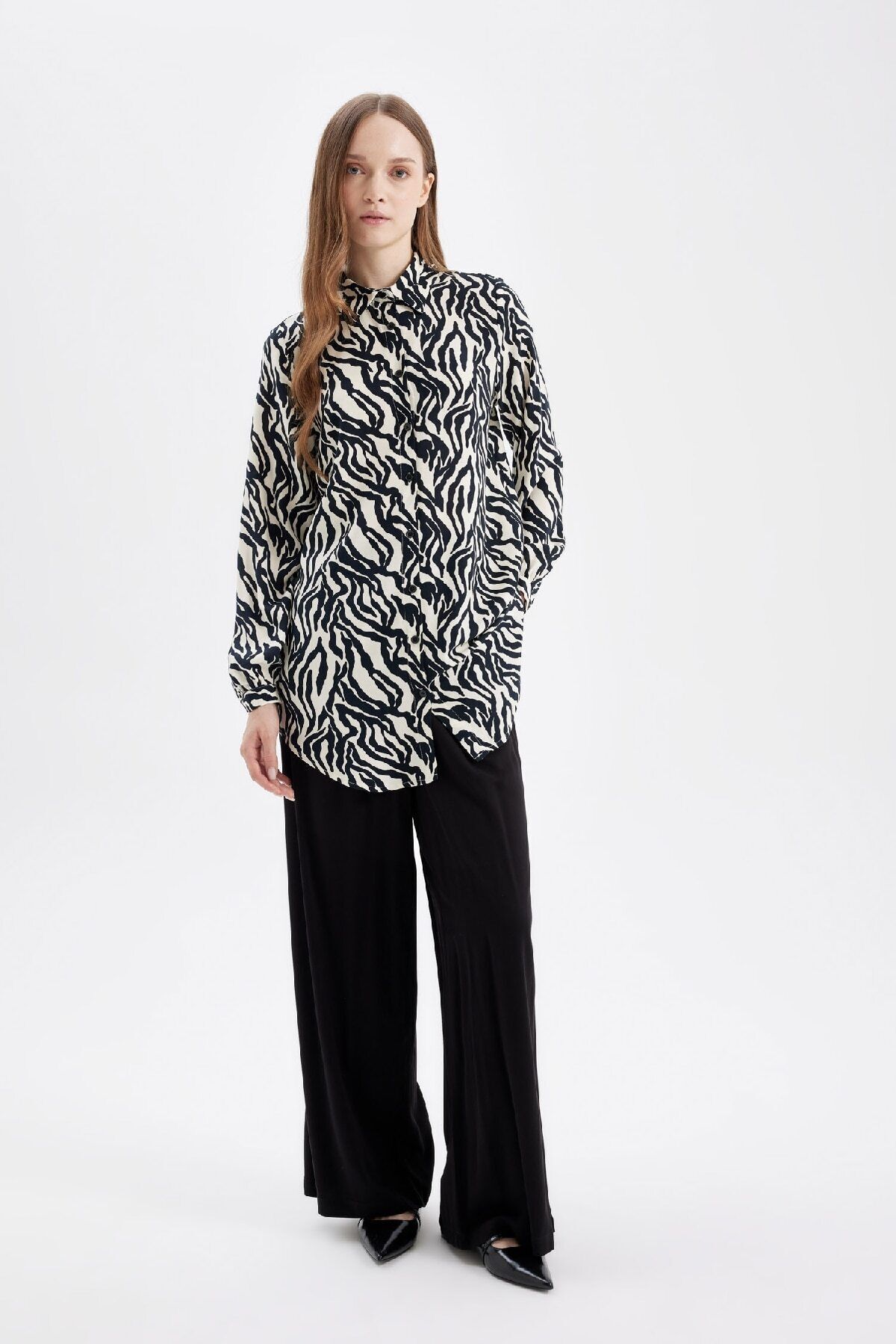 تونیک حجاب زنانه دفاکتو | D4070AX24AU Defacto - Image 2