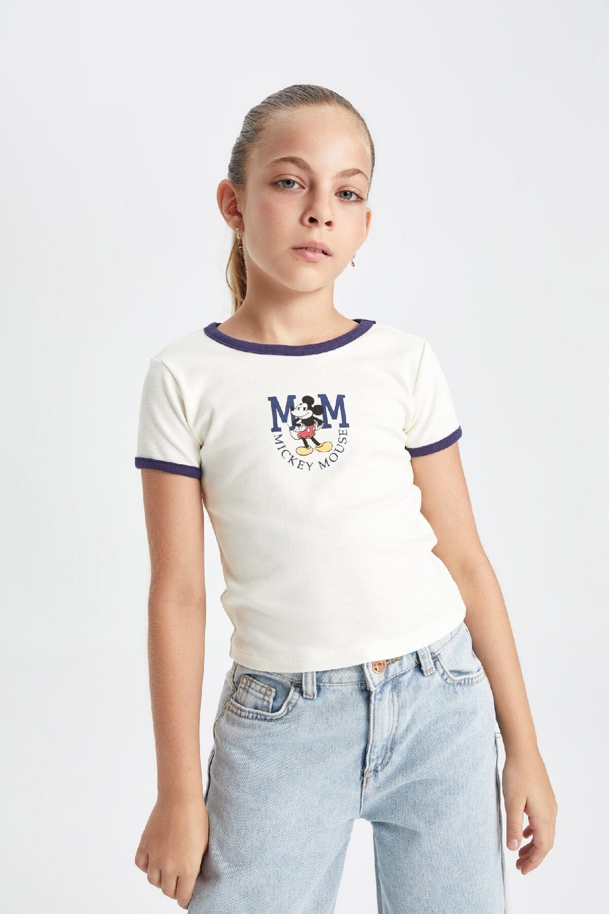 تی شرت دخترانه دفاکتو | C7355A824AU Defacto - Image 4