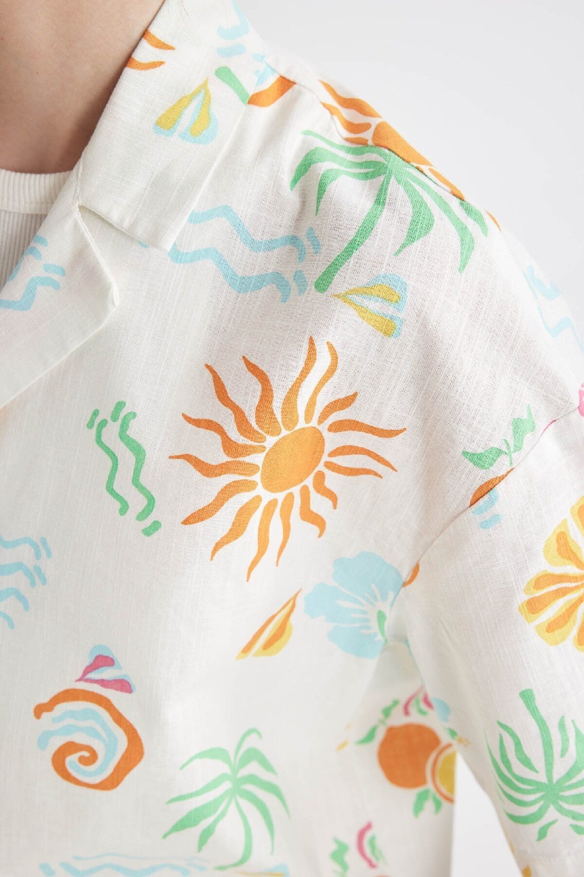 شومیز زنانه دفاکتو | D5117AX24HS Defacto - Image 6