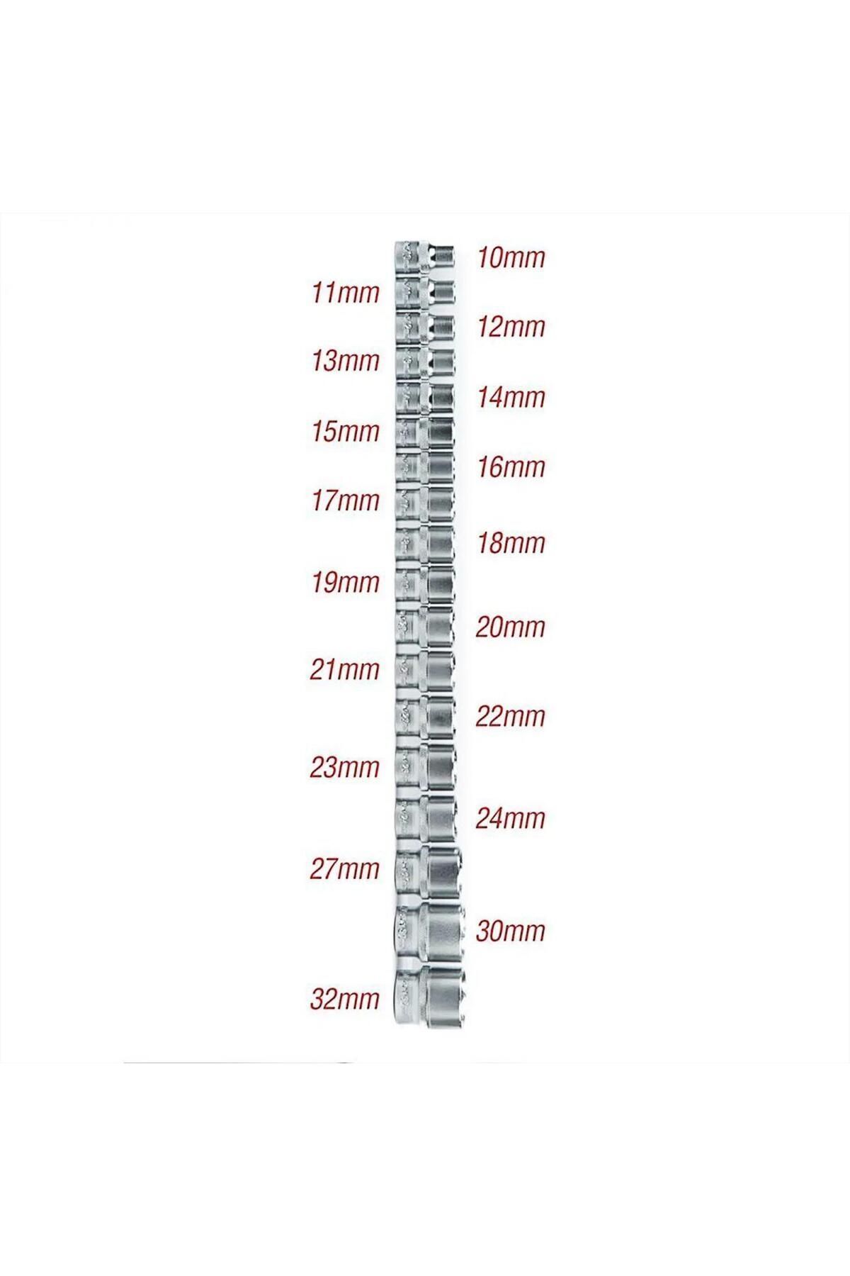Badem10-25 Piece Socket Set Extension T Handle Spark Plug Socket Vehicle Repair Ratchet Handle Ratchet High Quality 1/2 4